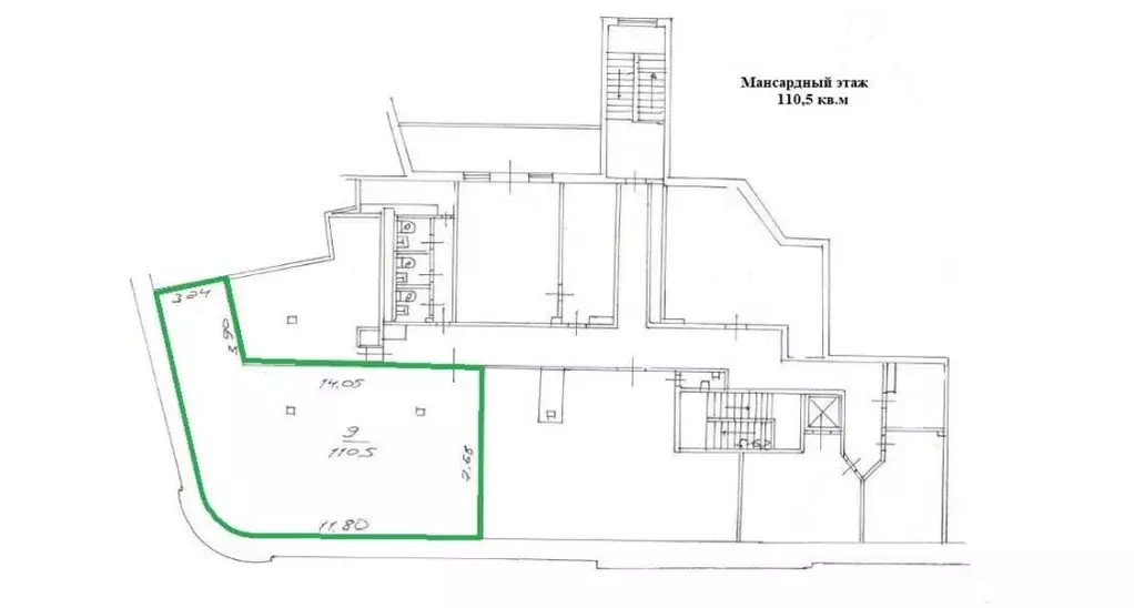 Офис в Москва Старая Басманная ул., 38/2С1 (111 м) - Фото 1