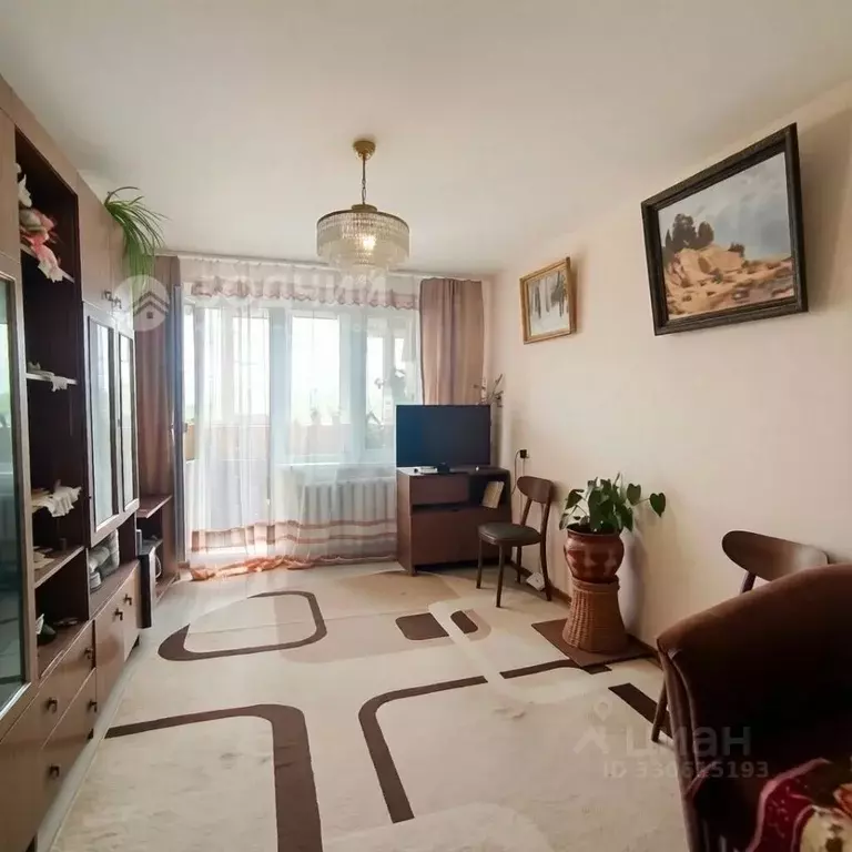 2-к кв. Чувашия, Чебоксары ул. Мичмана Павлова, 58 (51.8 м) - Фото 1