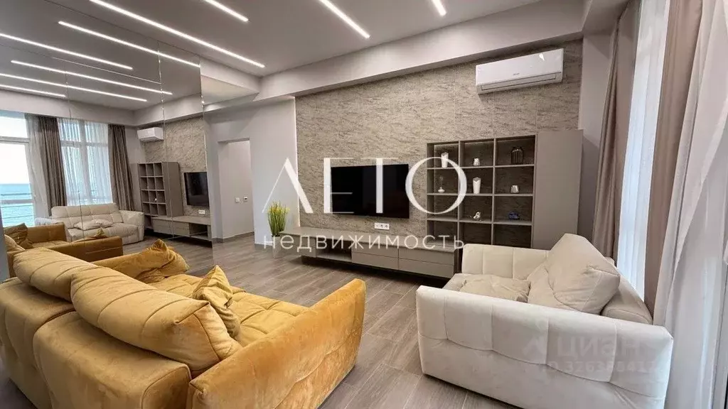 3-к кв. Краснодарский край, Сочи Мамайка мкр, ул. Крымская, 89 (110.0 ... - Фото 2