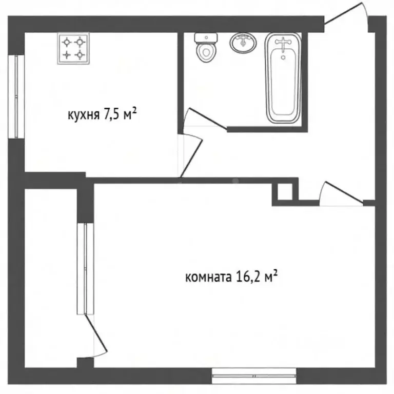 1-к кв. Ярославская область, Ярославль ул. Лисицына, 13 (36.1 м) - Фото 1