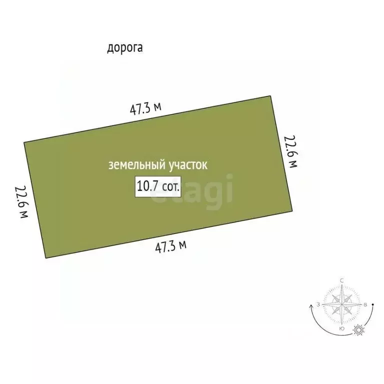 Участок в Ростовская область, Багаевский район, Манычское с/пос, ... - Фото 2