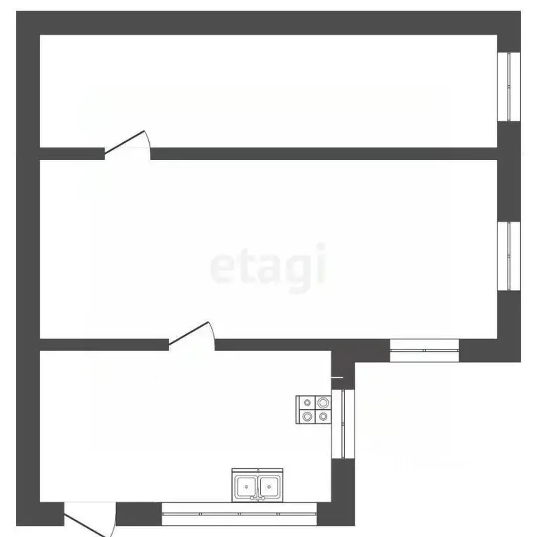 Дом в Карелия, Прионежский район, Деревянкское с/пос, Искусство СНТ  ... - Фото 1
