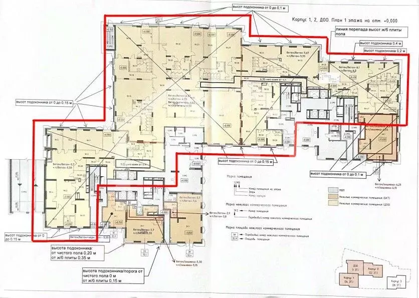 Торговая площадь в Москва Твелв жилой комплекс, 2 (1736 м) - Фото 2