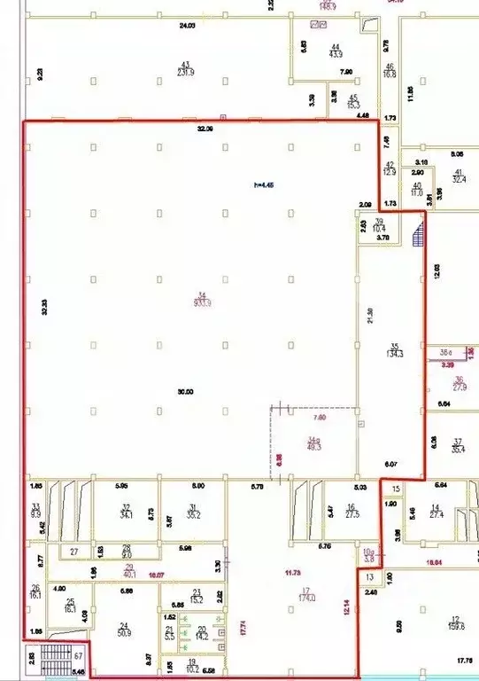 Склад в Москва Рябиновая ул., 44 (1600 м) - Фото 1