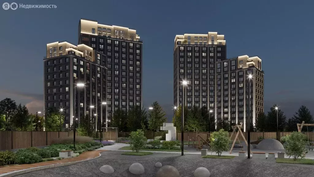 Квартира-студия: Новосибирск, улица Лобачевского, 53/2 (30.9 м) - Фото 1