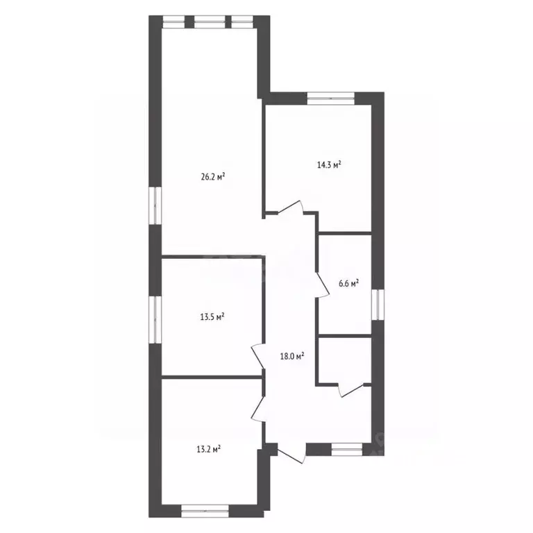 Дом в Воронежская область, Новоусманский район, Отрадненское с/пос, с. ... - Фото 2