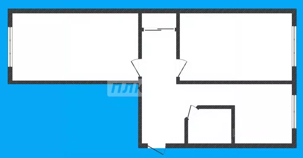 2-к кв. Дагестан, Махачкала ул. Абдулхакима Исмаилова, 40 (49.0 м) - Фото 2