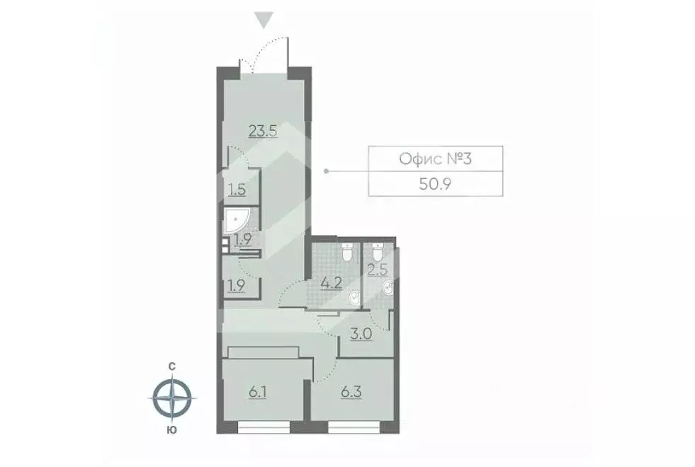 Помещение свободного назначения в Москва Производственная ул., 19к1 ... - Фото 2