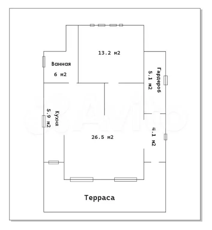 Дом 100 м на участке 6 сот. - Фото 0