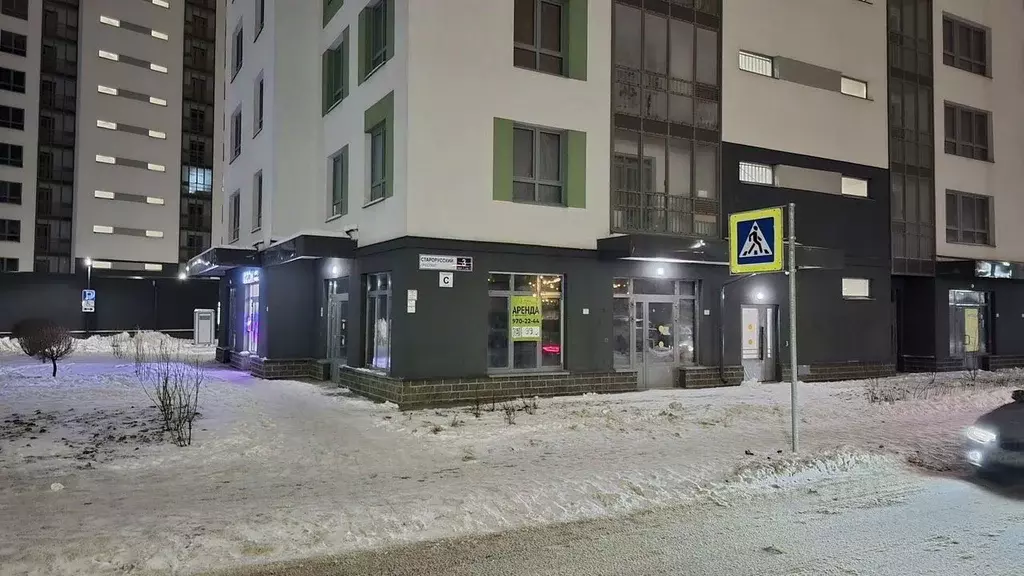 Торговая площадь в Санкт-Петербург пос. Шушары, просп. Старорусский, ... - Фото 1