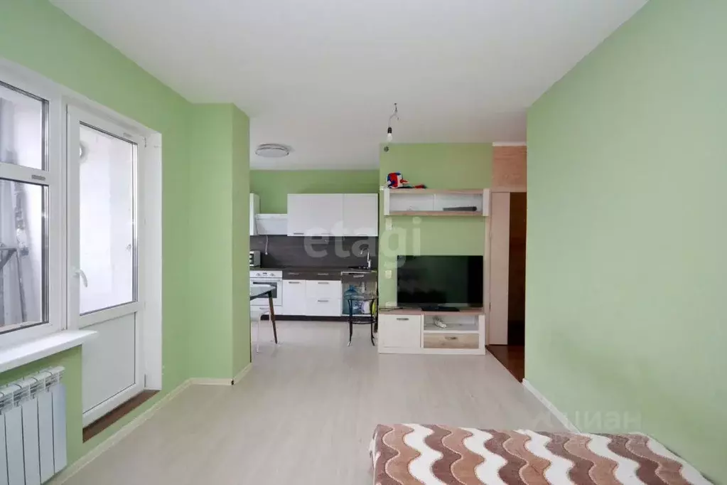 1-к кв. Саха (Якутия), Якутск ул. Клары Цеткин, 49 (39.2 м) - Фото 1