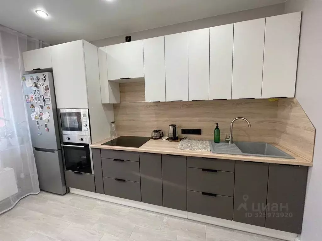 1-к кв. Нижегородская область, Кстово Полевая ул., 5к1 (45.0 м) - Фото 1