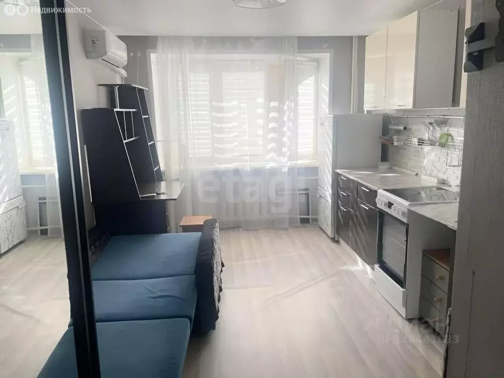 Квартира-студия: Красноярск, Аэровокзальная улица, 8Ж (18 м) - Фото 1