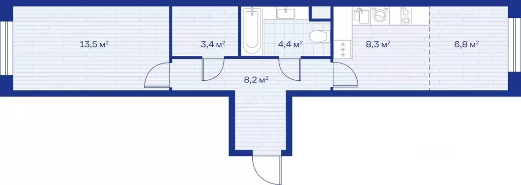 2-к кв. Московская область, Красногорск городской округ, д. Аристово  ... - Фото 1