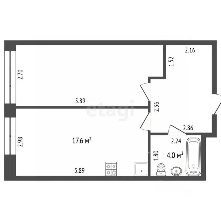 2-к кв. Москва Аминьевское ш., 6 (49.0 м) - Фото 2