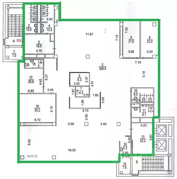 Офис в Москва ул. Дмитрия Ульянова, 7А (593 м) - Фото 2