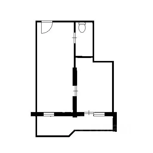1-к кв. Новосибирская область, Новосибирск пл. Райсовета, 8 (38.0 м) - Фото 1