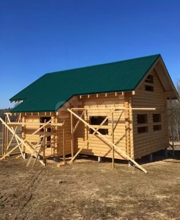 Дом в Вологодская область, д. Мальгино (Подлесный сельсовет) 5 (100 м) - Фото 2