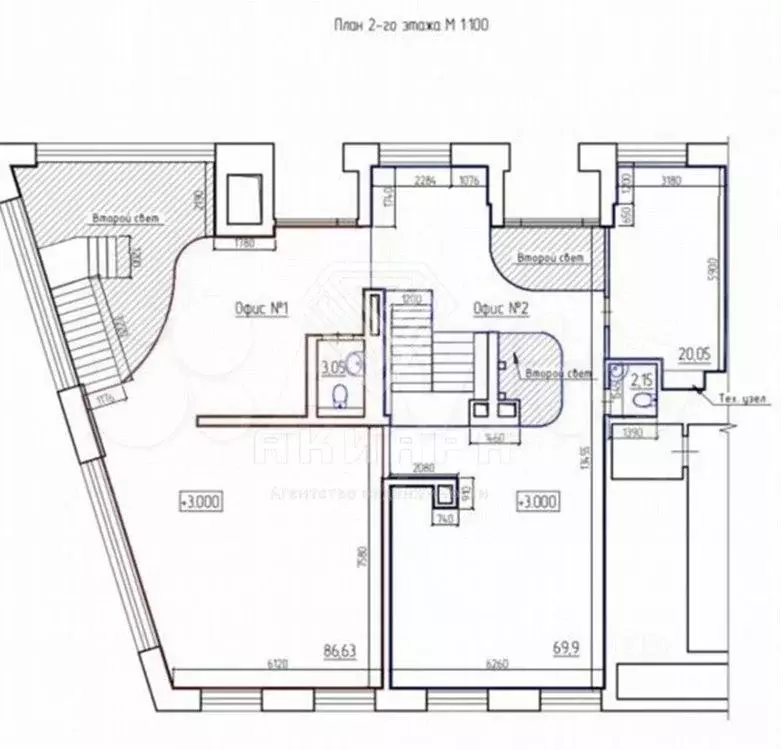 Аренда ПСН 420 м2 м.Алексеевская СЗАО - Фото 0