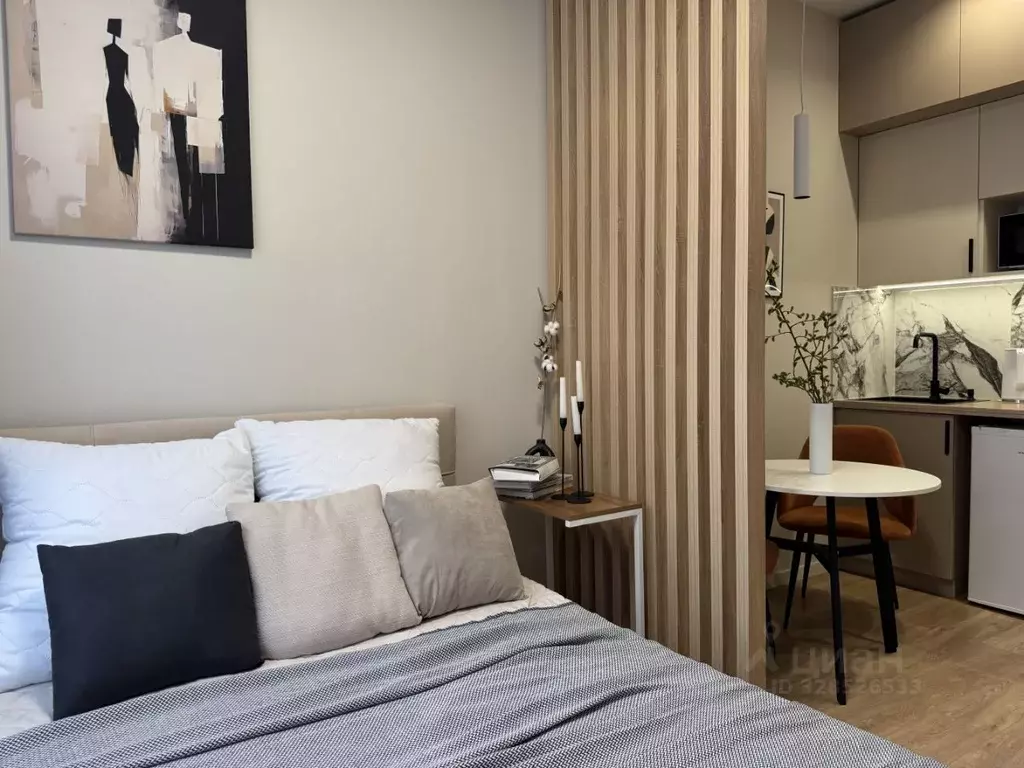 Студия Москва 3-я Хорошевская ул., 17А (20.0 м) - Фото 1