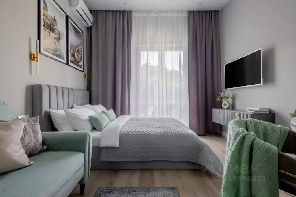 1-к кв. Краснодарский край, Сочи ул. Искры, 88к3 (30.0 м) - Фото 1
