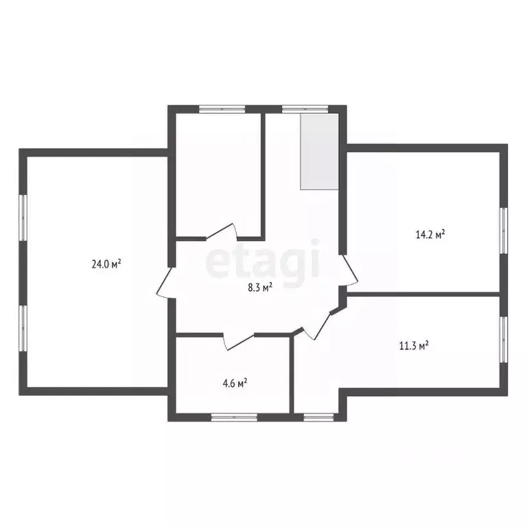 Дом в Воронежская область, Рамонский район, Айдаровское с/пос, с. ... - Фото 2