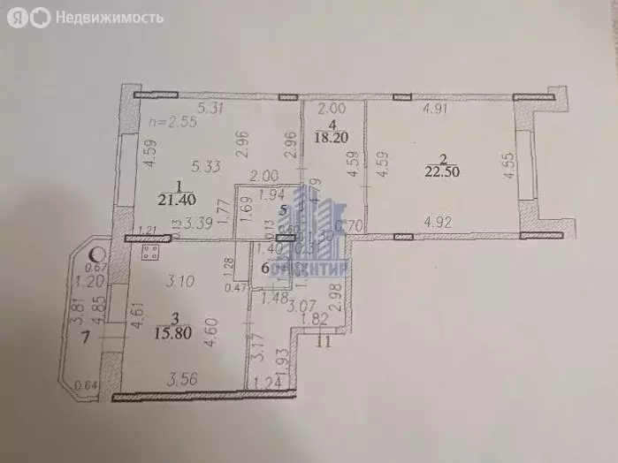 2-комнатная квартира: Чебоксары, Университетская улица, 38к4 (81.7 м) - Фото 2