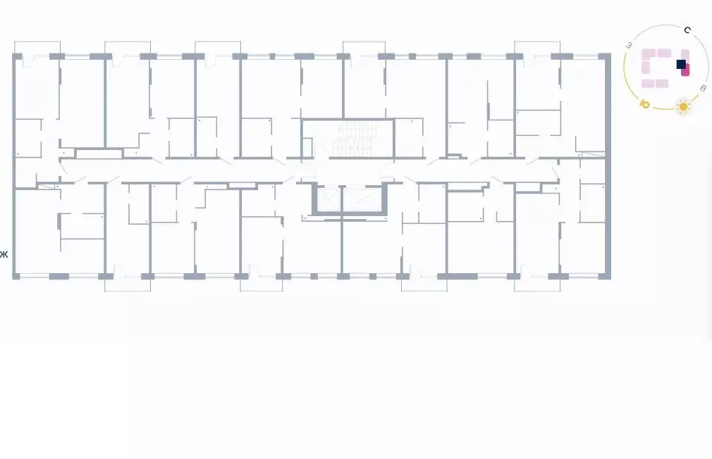 2-к кв. Тюменская область, Тюмень Интернациональная ул., 199к9 (39.73 ... - Фото 1