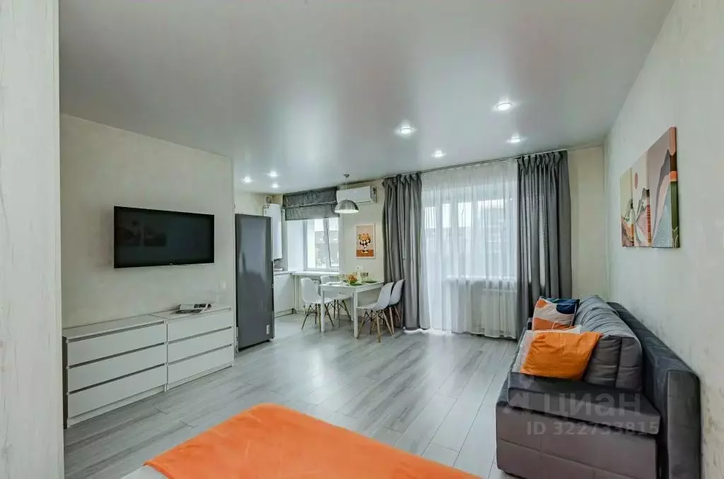 1-к кв. Татарстан, Казань пер. Кирова, 3 (30.0 м) - Фото 2