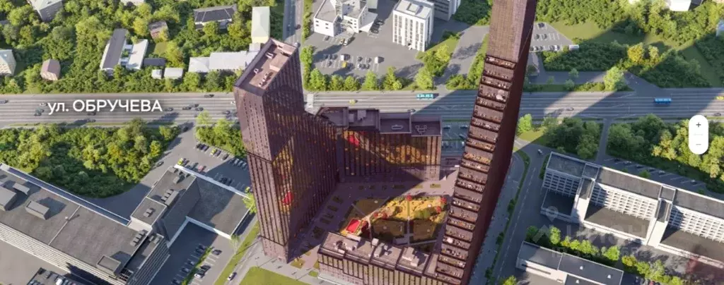 Торговая площадь в Москва 40-й кв-л, Обручева 30 жилой комплекс, к2 ... - Фото 0