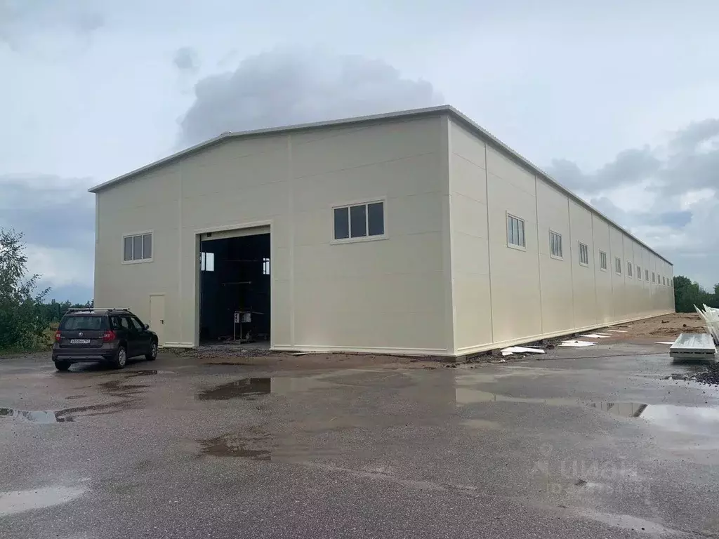 Склад в Ленинградская область, Ломоносовский район, Горбунковское ... - Фото 1