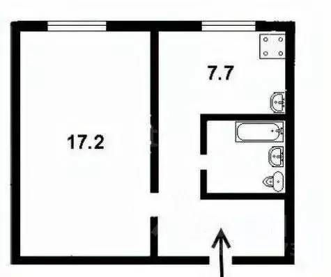 1-к кв. Оренбургская область, Оренбург Загородное ш., 14 (38.7 м) - Фото 1