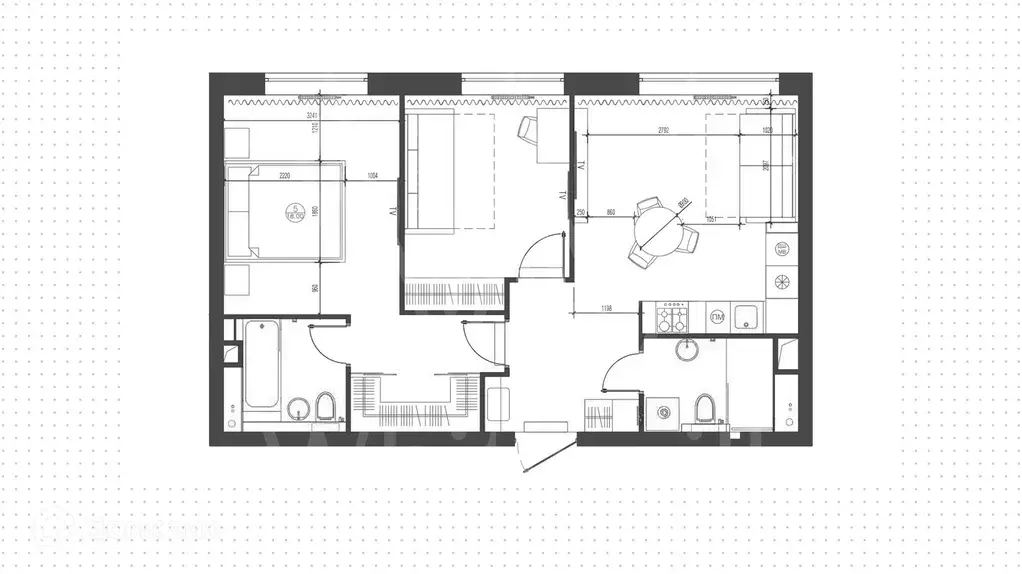 Продаётся 3-к квартира, 62.3 м - Фото 1