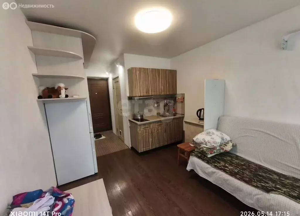 Квартира-студия: Красноярск, улица Королёва, 9 (17.2 м) - Фото 1