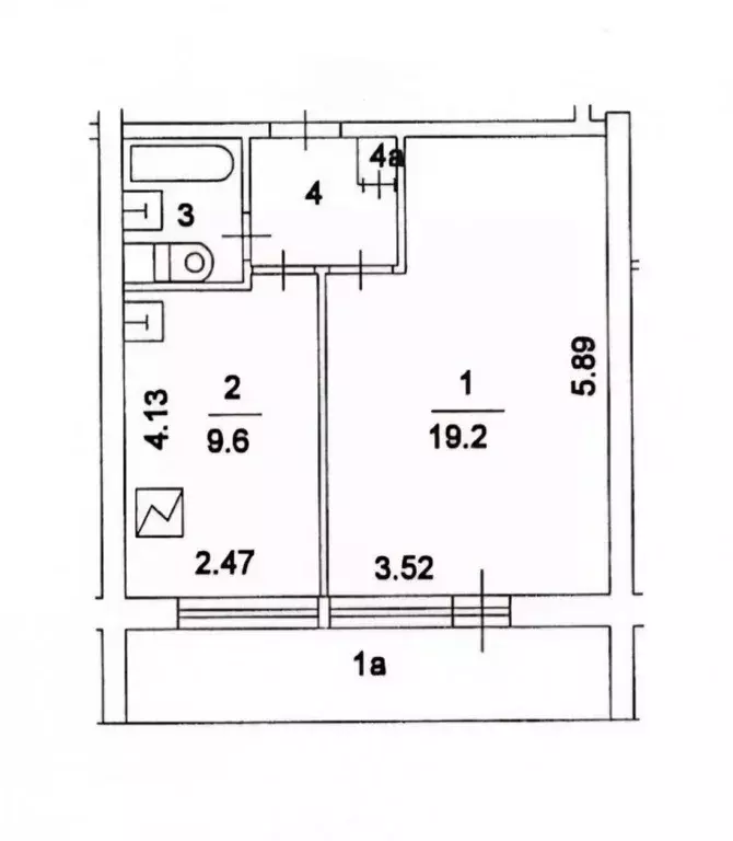 1-к кв. Москва Озерная ул., 21к1 (34.4 м) - Фото 2