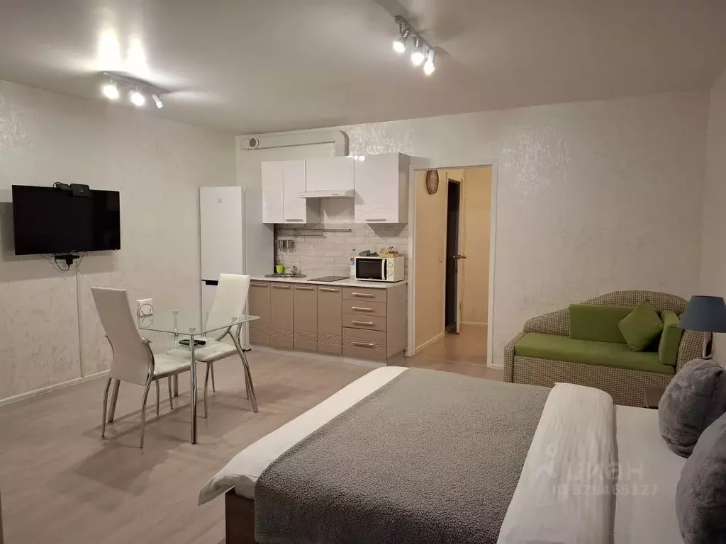 Студия Пермский край, Пермь Полевая ул., 10 (33.0 м) - Фото 2