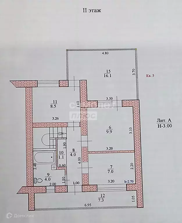 Продаётся 4-к квартира, 85.3 м - Фото 1