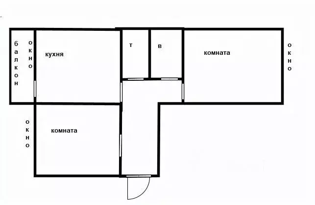 2-к кв. Приморский край, Уссурийск ул. Бонивура, 7Б (48.7 м) - Фото 2