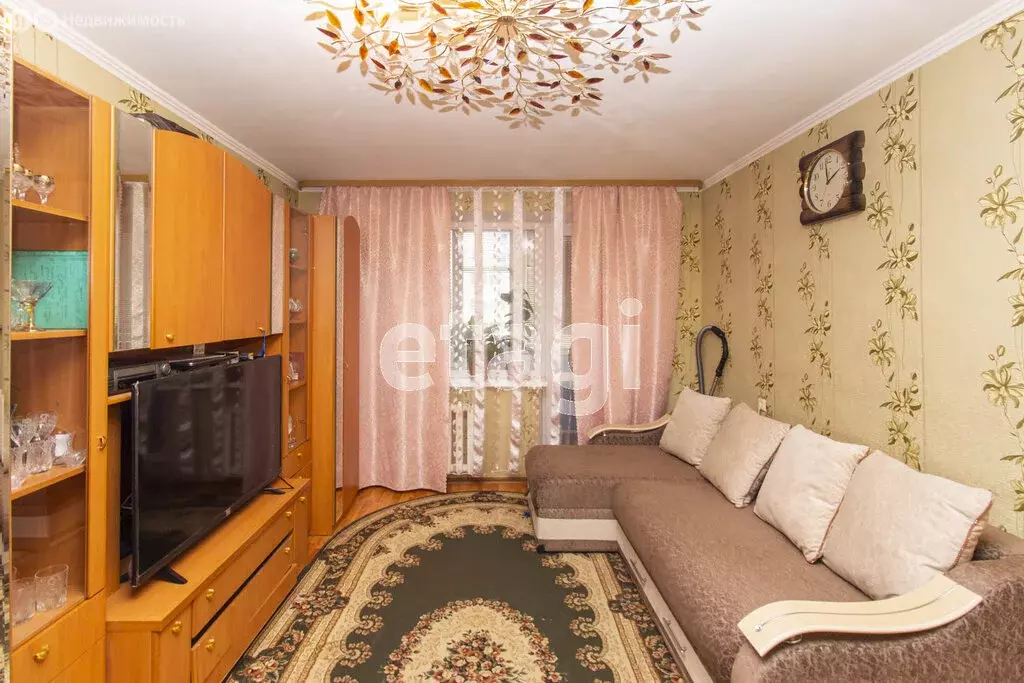 1-комнатная квартира: Тюмень, микрорайон Мыс, улица Малиновского, 6А ... - Фото 2