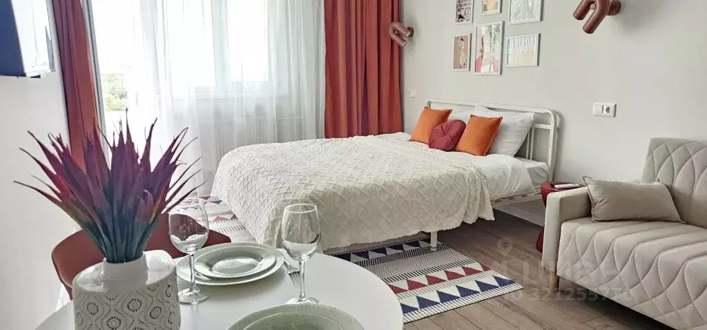 1-к кв. Курская область, Курск ул. Энгельса, 158к2 (29.0 м) - Фото 0