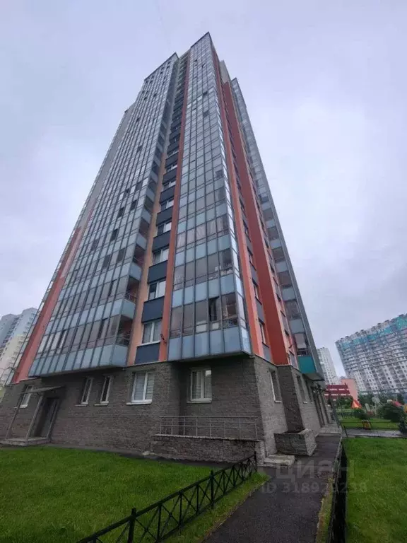 1-к кв. Санкт-Петербург ул. Корнея Чуковского, 7к1 (38.5 м) - Фото 0