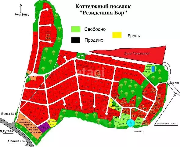 Участок в Ярославская область, Тутаевский муниципальный округ, ... - Фото 1