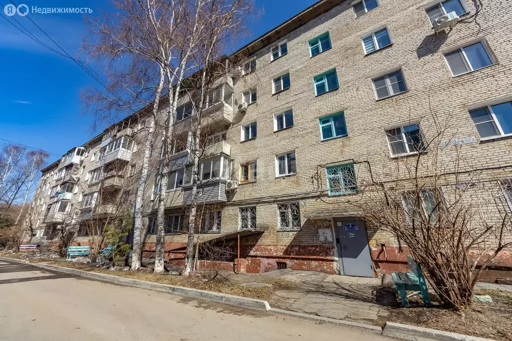 1-комнатная квартира: Хабаровск, улица Бондаря, 1 (31.1 м) - Фото 0