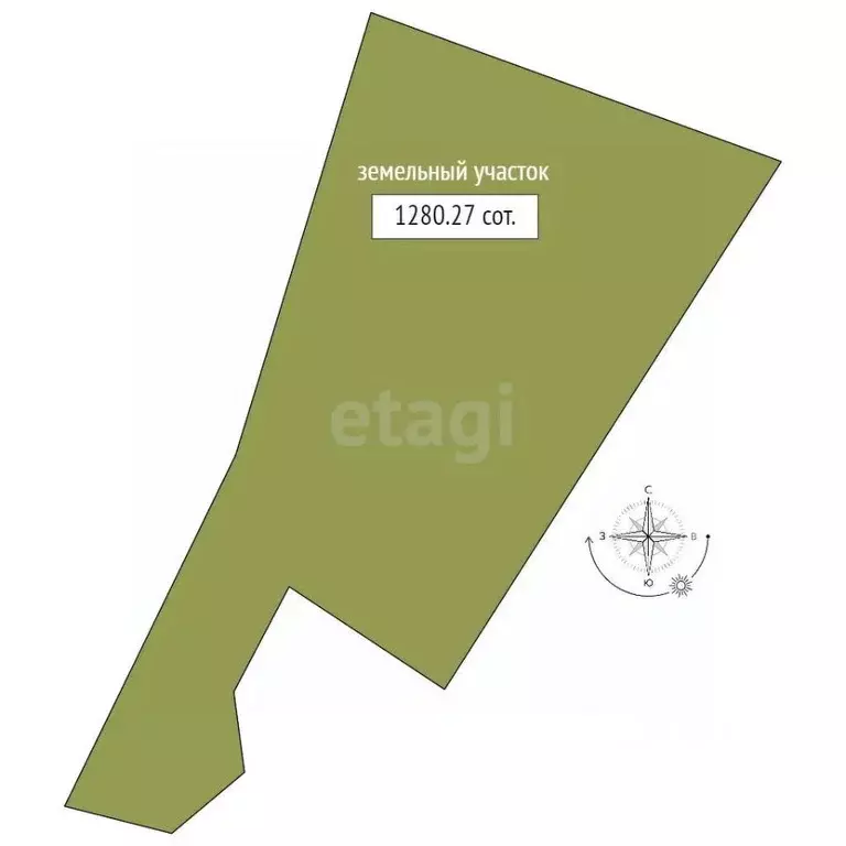 Участок в Алтайский край, Солонешенский район, с. Лютаево  (1280.3 ... - Фото 2