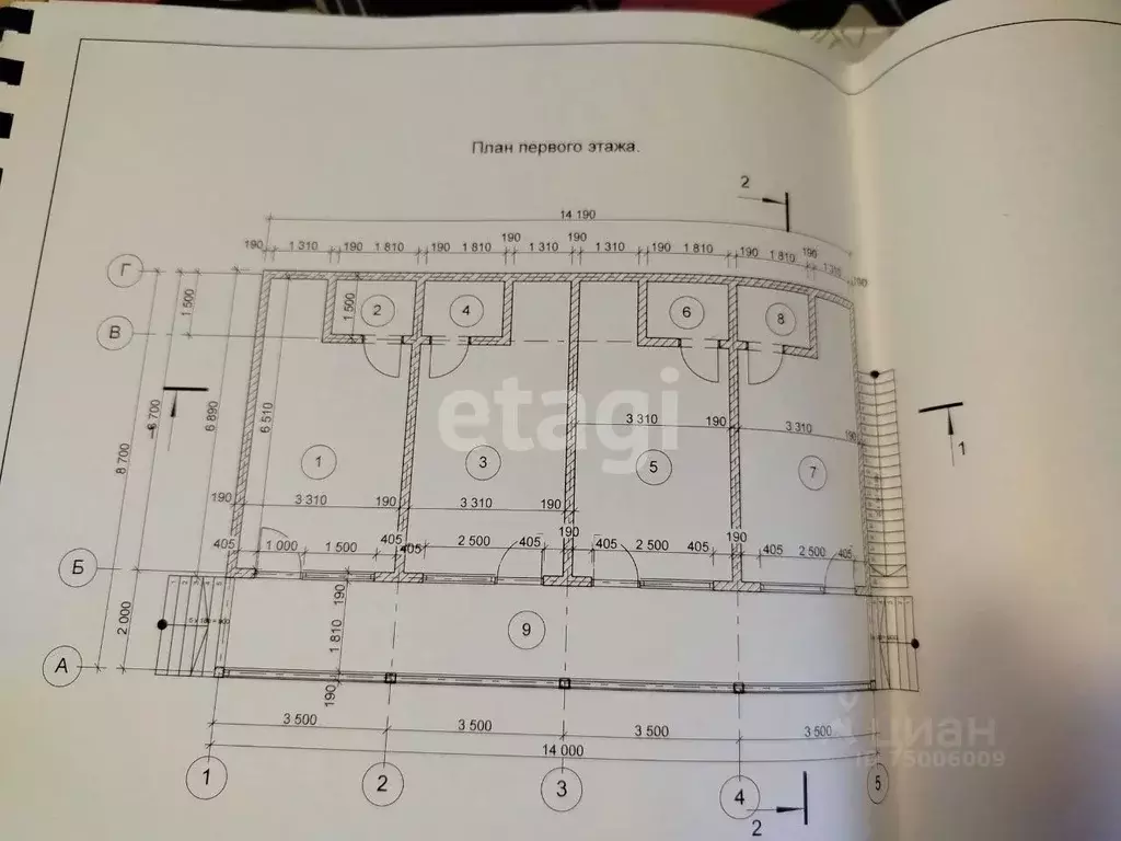 Дом в Алтай, Чемальский район, с. Анос ул. Нагорная, 24 (220 м) - Фото 2