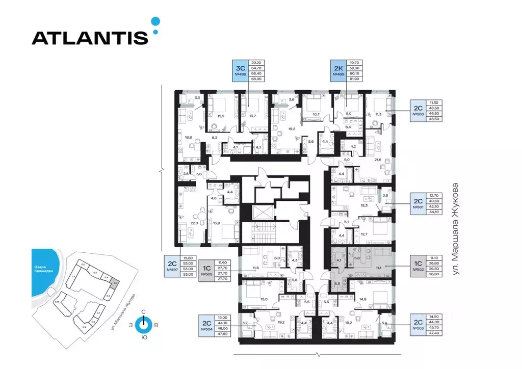1-к кв. Башкортостан, Уфа Сипайлово жилрайон, Атлантис жилой комплекс ... - Фото 2