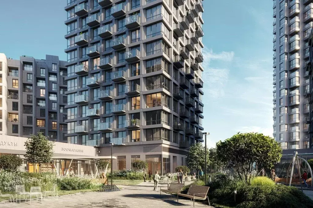 2-к кв. Москва наб. Марка Шагала, 11к3 (50.5 м) - Фото 2