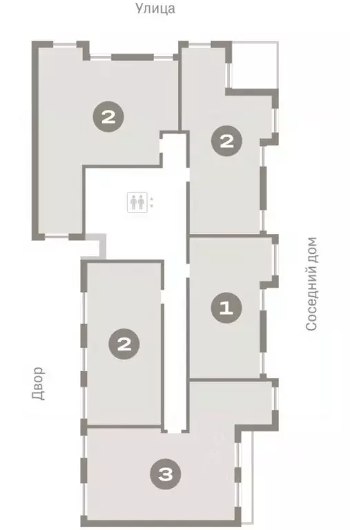 2-к кв. Новосибирская область, Новосибирский район, Краснообск рп, 3-й ... - Фото 2