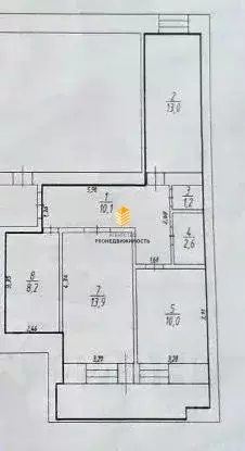 3-к кв. Башкортостан, Уфа ул. Ахметова, 318/1 (59.0 м) - Фото 1