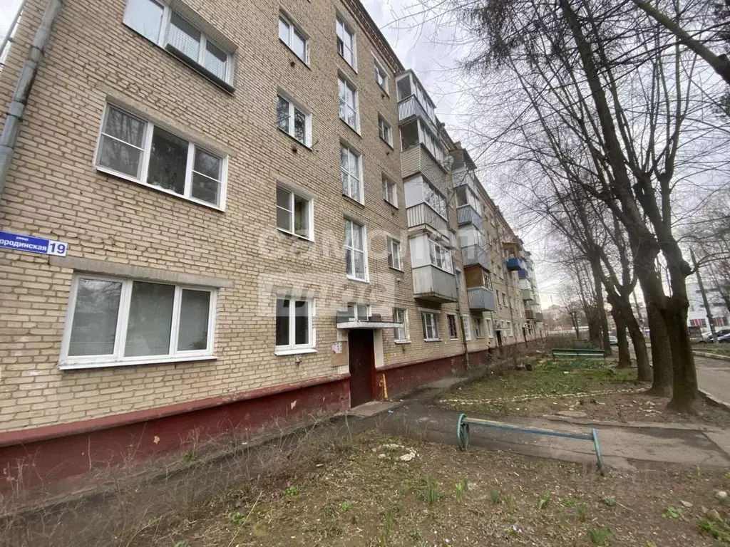 2-к кв. Московская область, Подольск Бородинская ул., 19 (37.4 м) - Фото 1